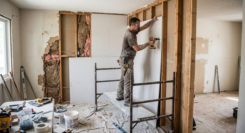Bedroom Drywall Installation in Littleton, CO