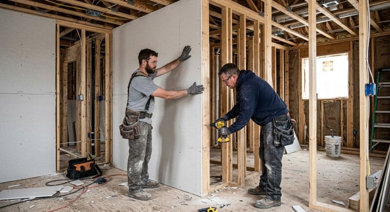 Bedroom Drywall Installation in Denver County, CO