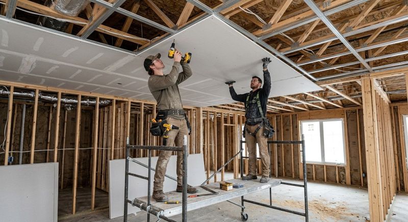 Bedroom Drywall Installation in Kansas City, MO