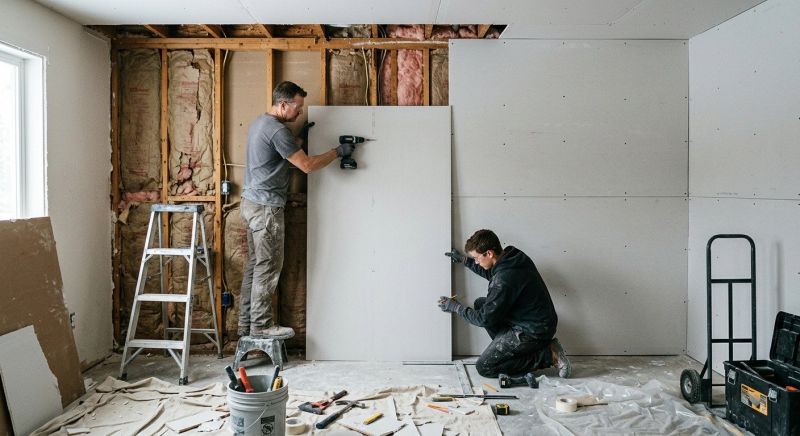 Ceiling Drywall Replacement in Wilmington, NC