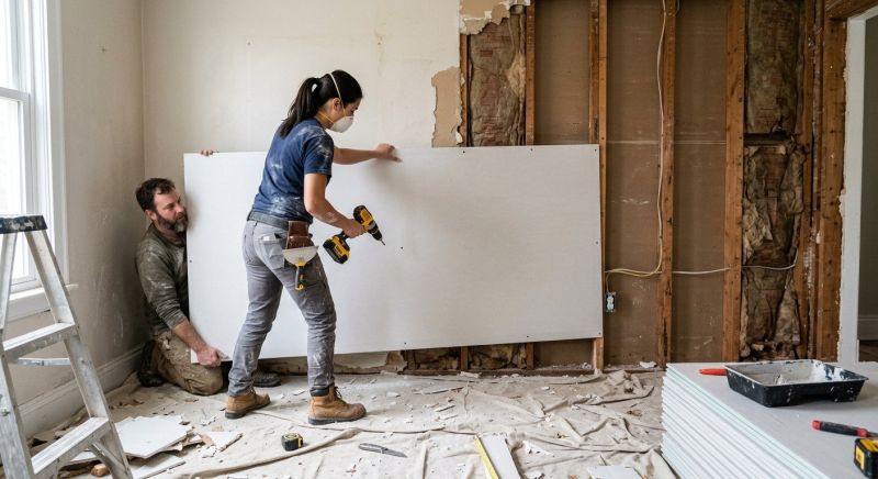 House Drywall Installation in Alpharetta, GA
